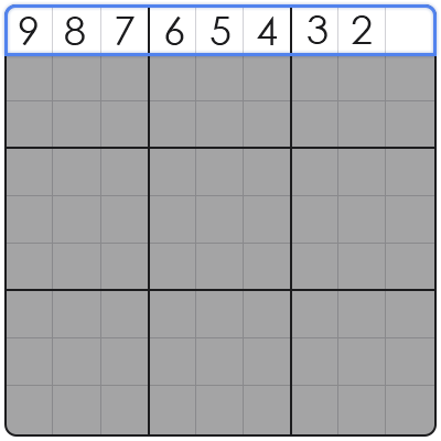 sudoku number combinations